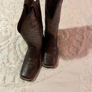 Ariat Brown and Tan Western Boots